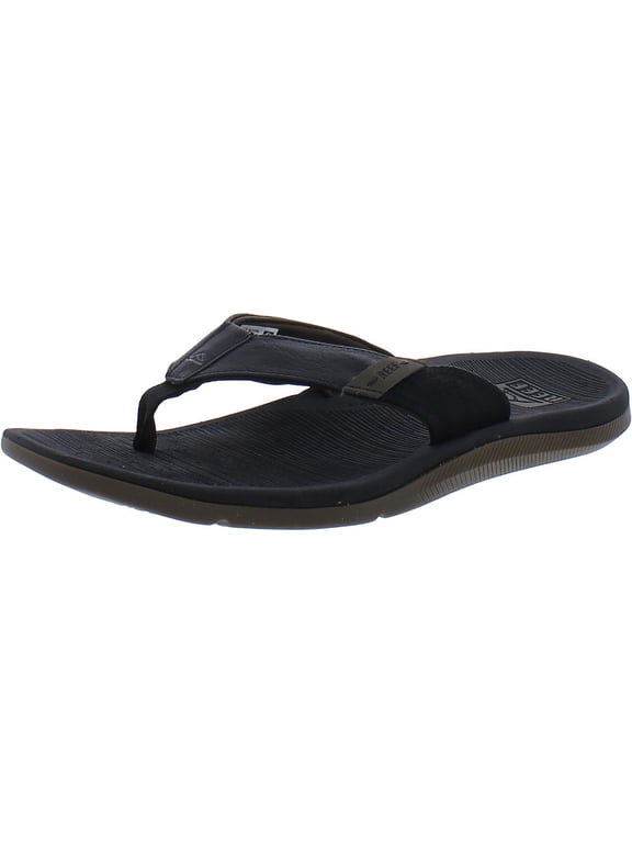 Men's Santa Ana Flip Flop Sandals Black - CI4650