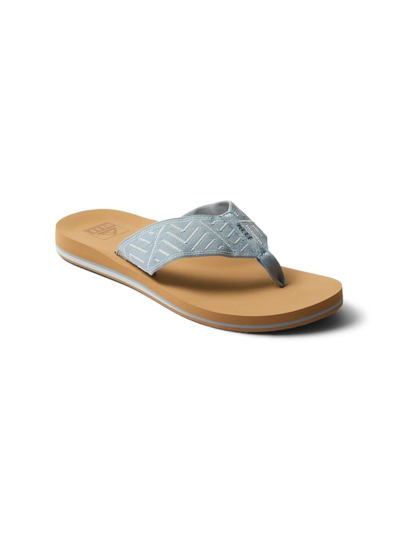 Spring Woven Women's Flip Flop Sandals Color: Blue Size: 8