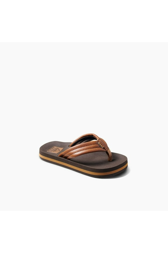 Unisex Kids' Ahi Flip Flop Brown - CJ5273