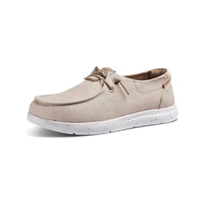 REEF Womens Beige Marled Stretch Laces Padded Breathable Arch Support Cushion Coast Round Toe Wedge Slip On Sneakers Shoes 10