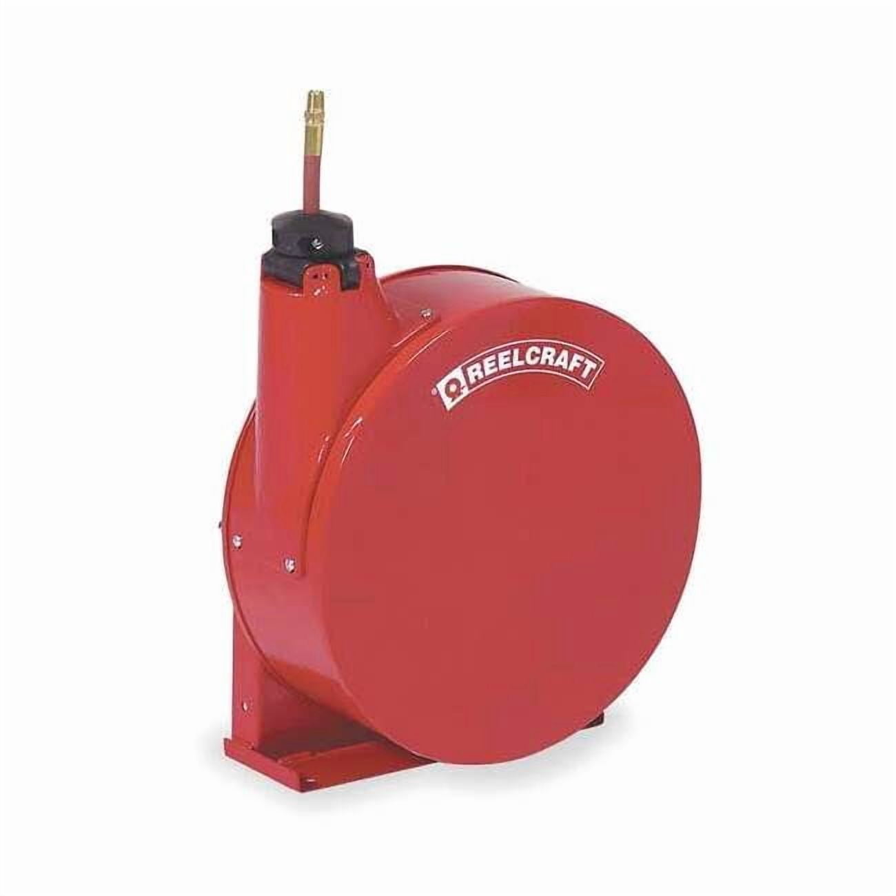 REELCRAFT 5450 ELP 1/4" x 50 ft. Spring Return Hose Reel, Max 300 psi, w/Hose