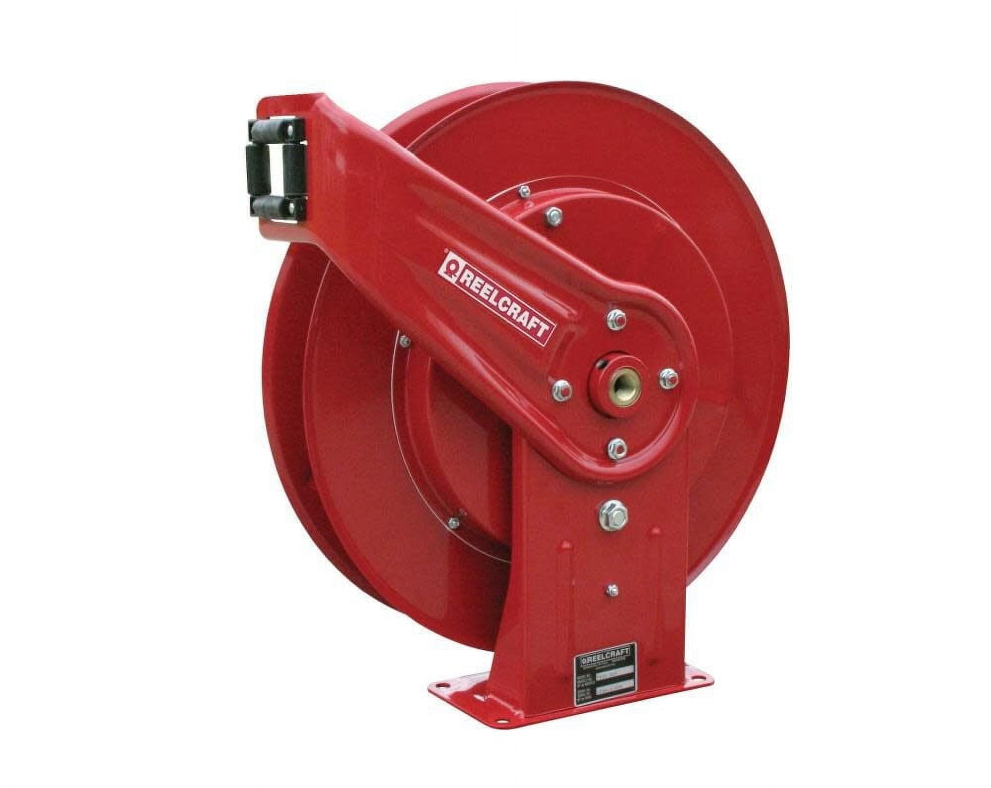 REELCRAFT 7800 OLP Reelcraft 1/2" x 50 ft. Spring Return Hose Reel, Max 500 psi