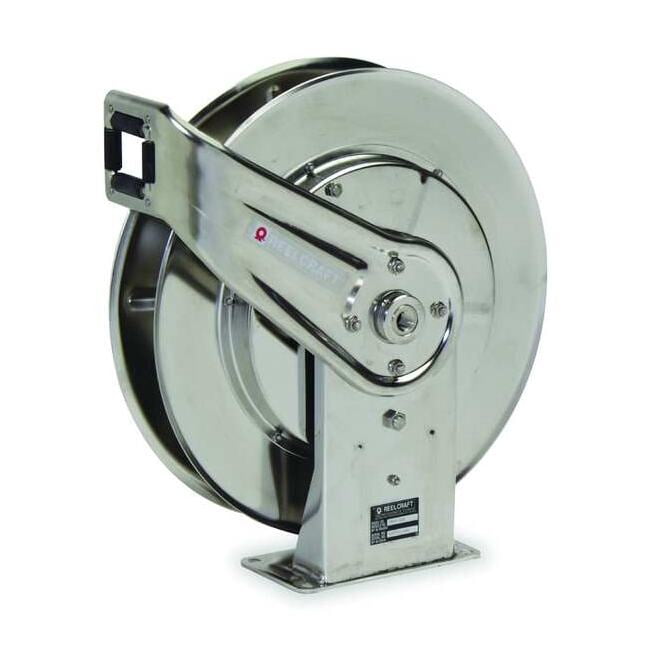 REELCRAFT 7800 OLS Reelcraft 1/2" x 50 ft. Spring Return Hose Reel, Max 500 psi