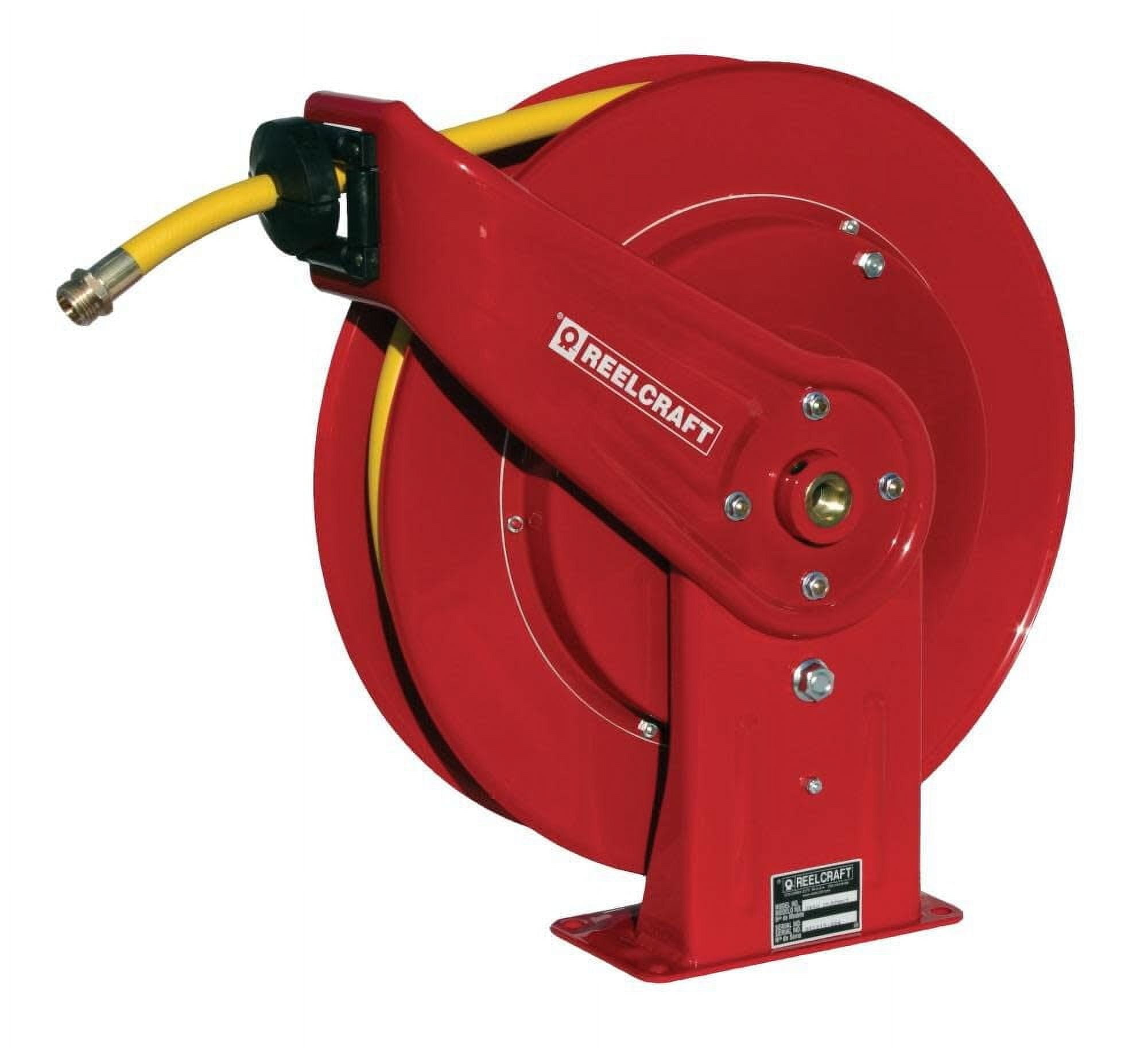 REELCRAFT Spring Return Hose Reel,Steel,50',300psi 7850 OLPSW57