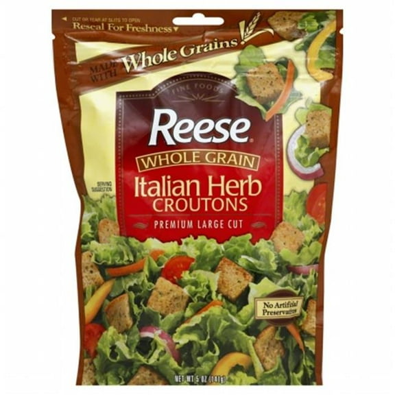 REESE  Reese Croutons Whole Grain, Italian Herb - 6 oz.