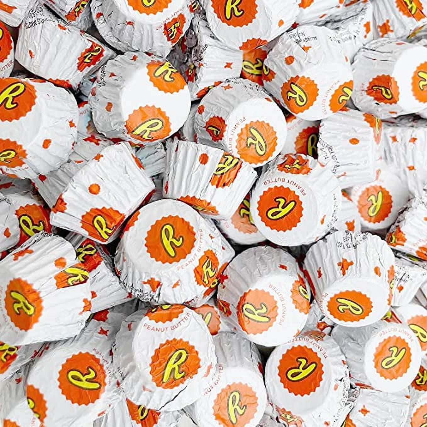 REESE’S Cups White Creme Peanut Butter Miniature Candy, Bulk Pack 2 Pounds