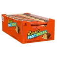 REESE'S FAST BREAK Peanut Butter Nougat Candy Bars, 1.8 oz (Pack of 18