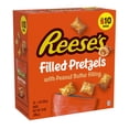 thumbnail image 1 of REESE'S Peanut Butter Filled Pretzels Multipack, 1 oz (10 Count), 1 of 9