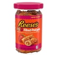 thumbnail image 1 of REESE'S PB&J Strawberry Flavored Peanut Butter Filled Pretzels, 18 oz Jar, 1 of 5