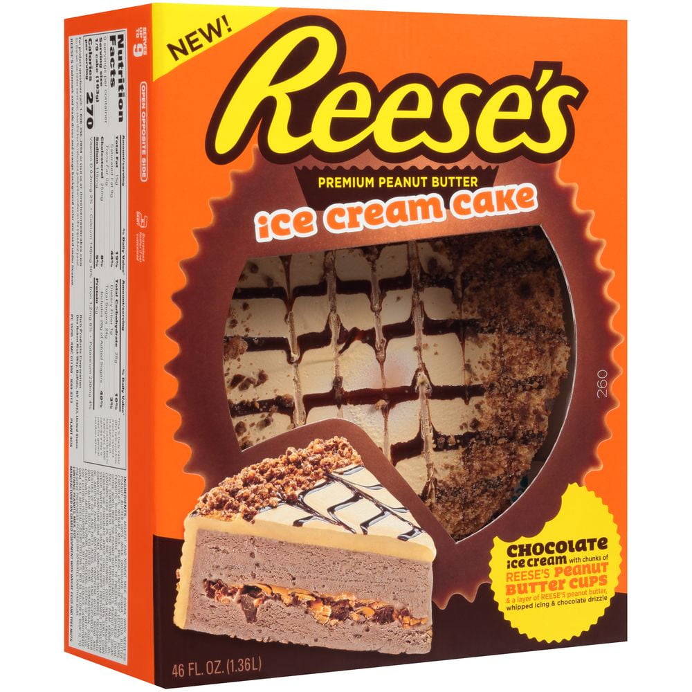 REESE'S PEANUT BUTTER ICE CREAM CAKE - Walmart.com