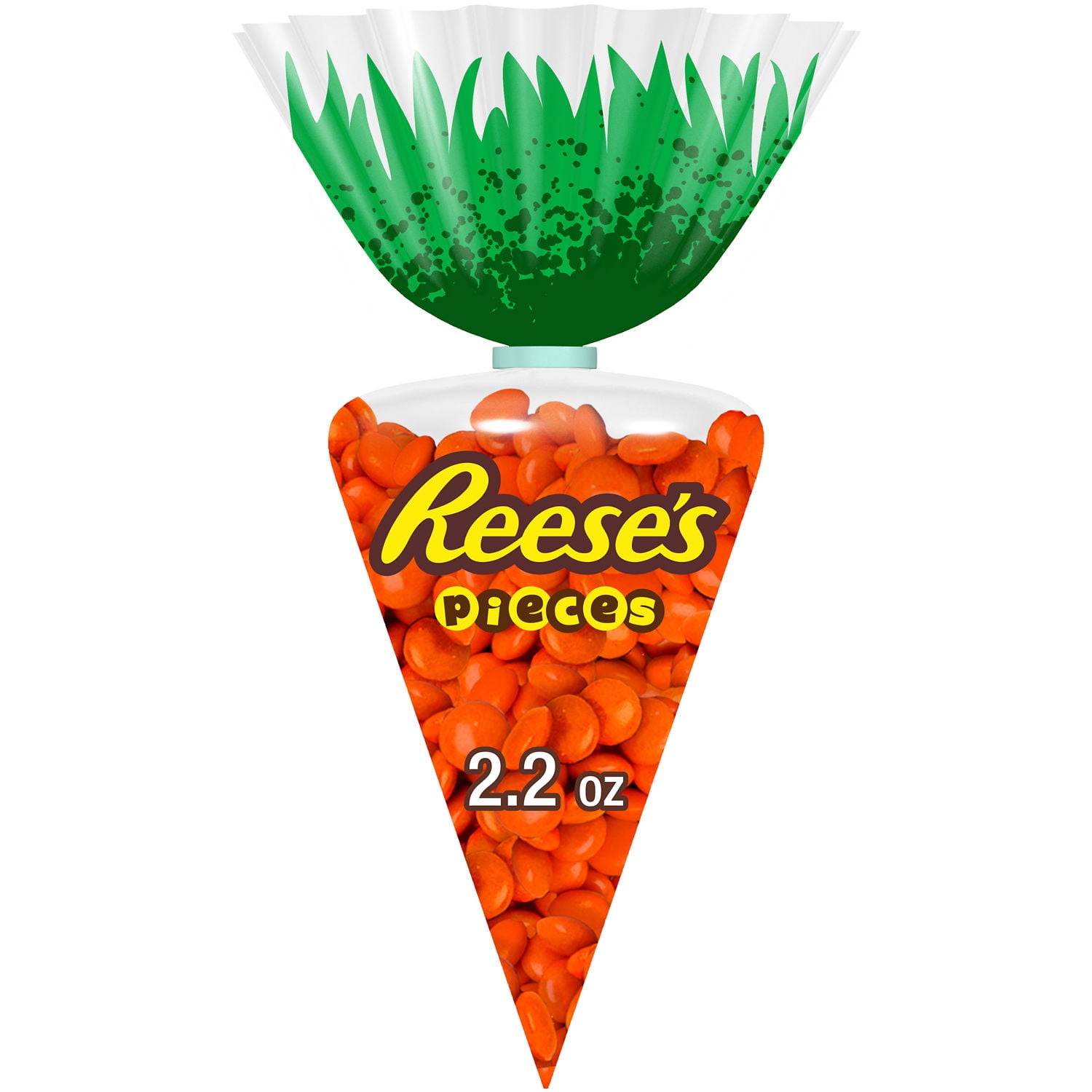 Reese's Pieces Peanut Butter in a Crunchy Shell, Easter Candy Gift Bag, 2.2 oz