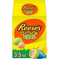 thumbnail image 1 of Reese's Pieces Peanut Butter in a Crunchy Shell Eggs Easter Candy, Carton 3.5 oz, 1 of 10