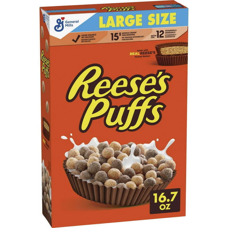 REESE'S Big Cup with REESE'S PUFFS Cereal Milk Chocolate