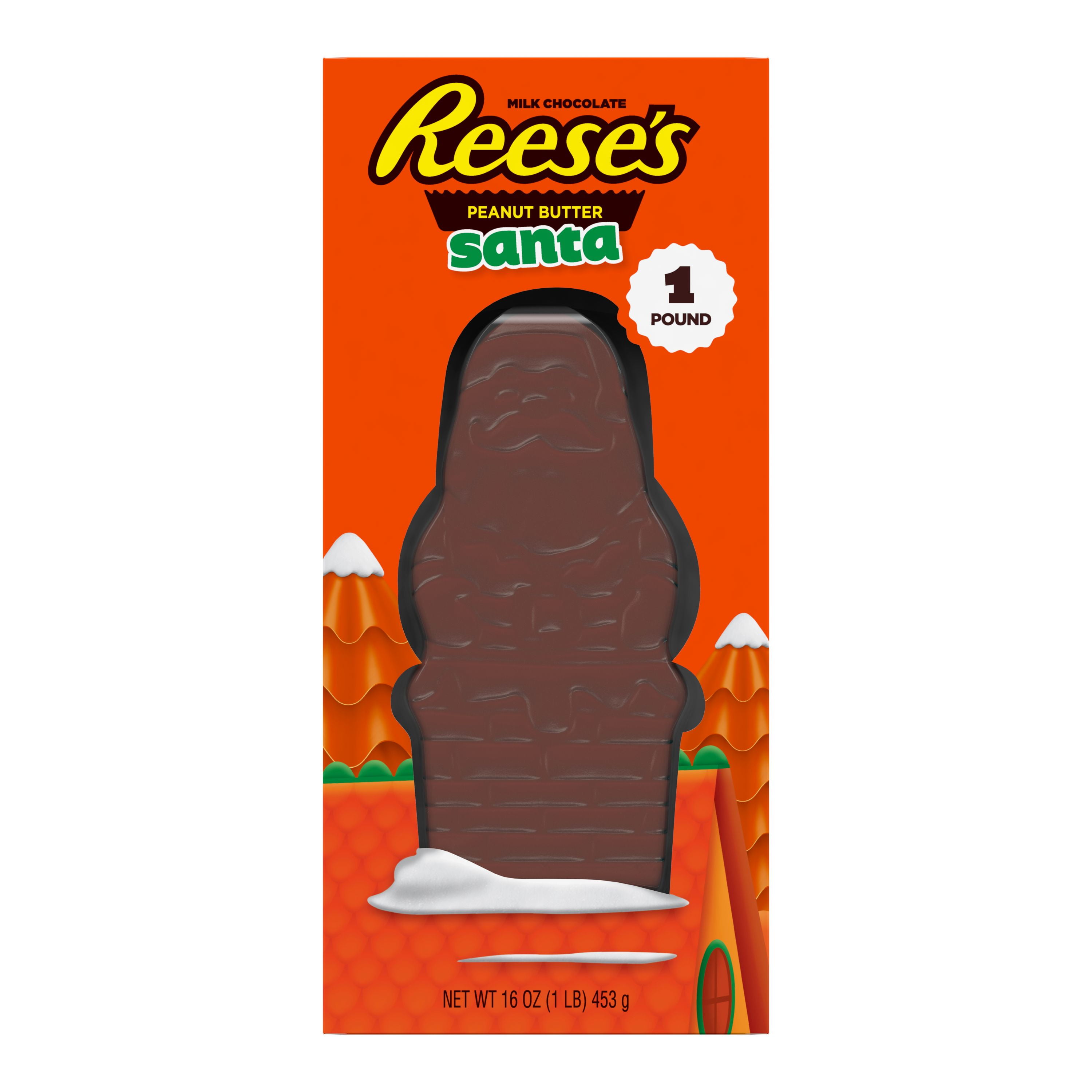 REESES Peanut Butter Giant Santa, 1 lb