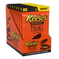 thumbnail image 1 of REESE'S, THiNS Dark Chocolate Peanut Butter Cups Candy, Individually Wrapped, 3.1 oz, Packs (8 Count), 1 of 2