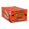 thumbnail image 1 of REESE'S Werewolf Tracks Halloween Milk Chocolate and Vanilla Flavored Creme Peanut Butter Cups, 1.4oz (24 Count) Item No. 034000945115, 1 of 3