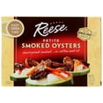 thumbnail image 1 of Reese Smoked Petite Oysters 3.7OZ Can, 1 of 5