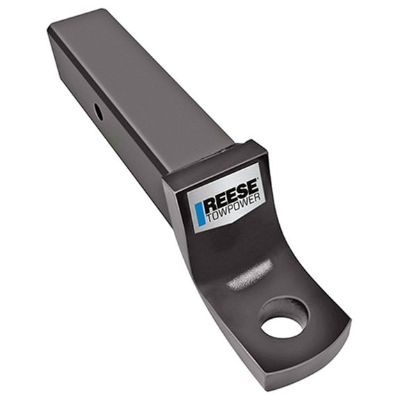 REESE Trailer Hitch Ball Mount, Fits 2.5" Receiver, 3" Drop, 14K lbs, Black