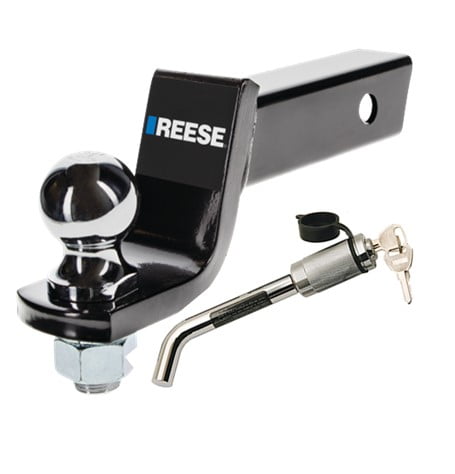 REESE Trailer Hitch Ball Mount Security Kit, Fits 2 inch Receiver, 7,500 lbs. Capacity, 2165160