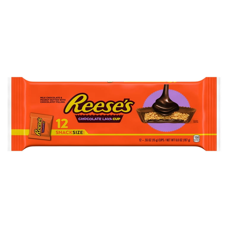 Reese's Chocolate Lava Milk Chocolate Snack Size Peanut Butter