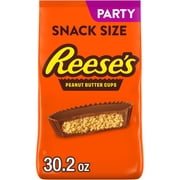 Reese's Chocolate Peanut Butter Cups Candy, Party Pack, 30.2 oz