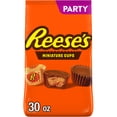 thumbnail image 1 of Reese's Miniatures Milk Chocolate Peanut Butter Cups, Candy Party Pack, 30 oz, 1 of 9