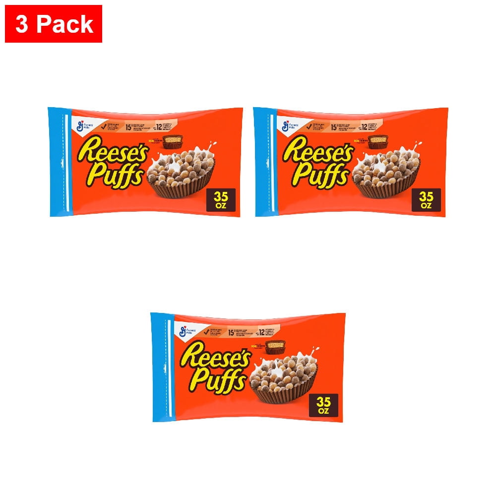 REESES PUFFS Chocolatey Peanut Butter Cereal Bag
