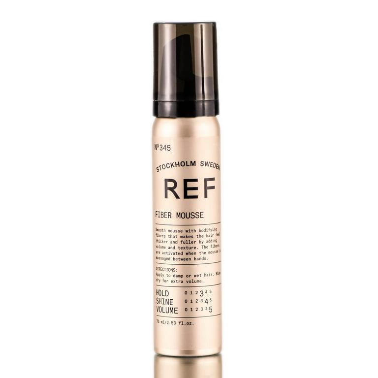 REF Reference 345 Fiber Mousse - Adds Volume, Texture & Fullness