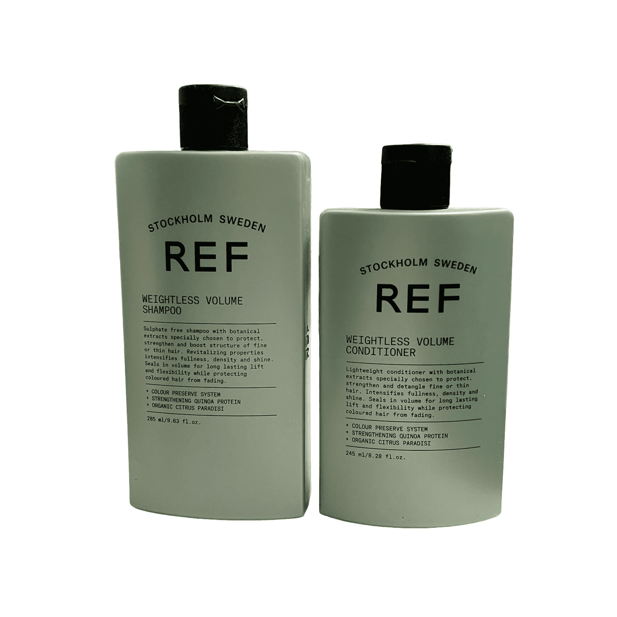 REF Weightless Volume Shampoo 9.63 oz and Conditioner 8.28 oz Duo Set ...