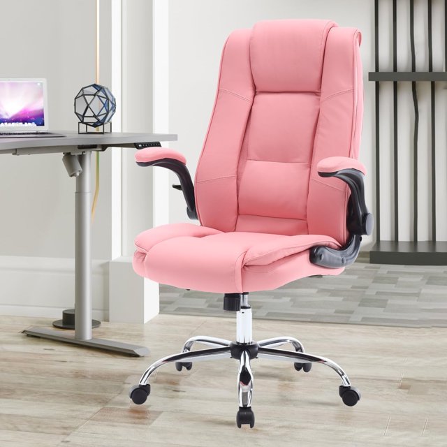 REFICER Office Chairs High Back Leather Executive Office Desk Chair