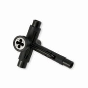 REFLEX THREADER SKATE UTILI TOOL All in one for Skateboard Longboard BLACK