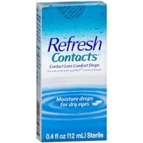 REFRESH Contacts Contact Lens Comfort Moisture Drops 0.40 oz