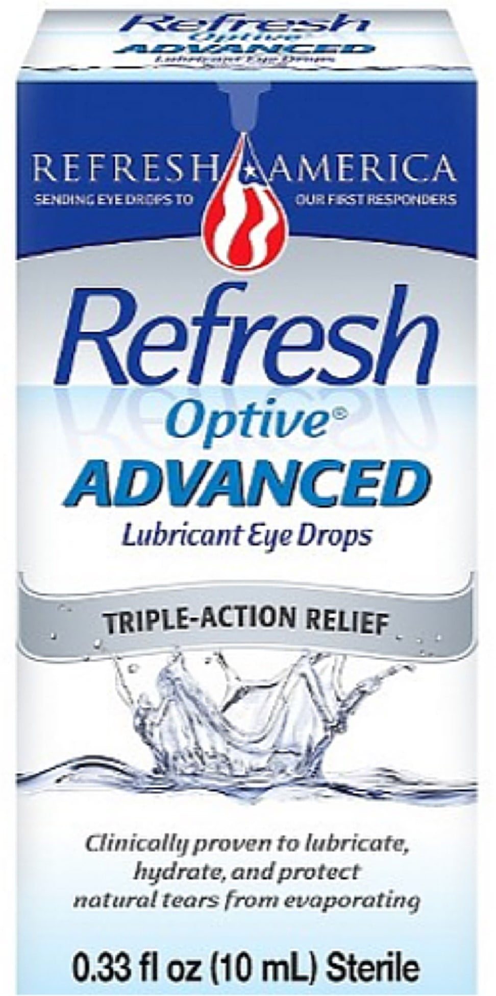 REFRESH Optive Advanced Lubricant Eye Drops 10 ml