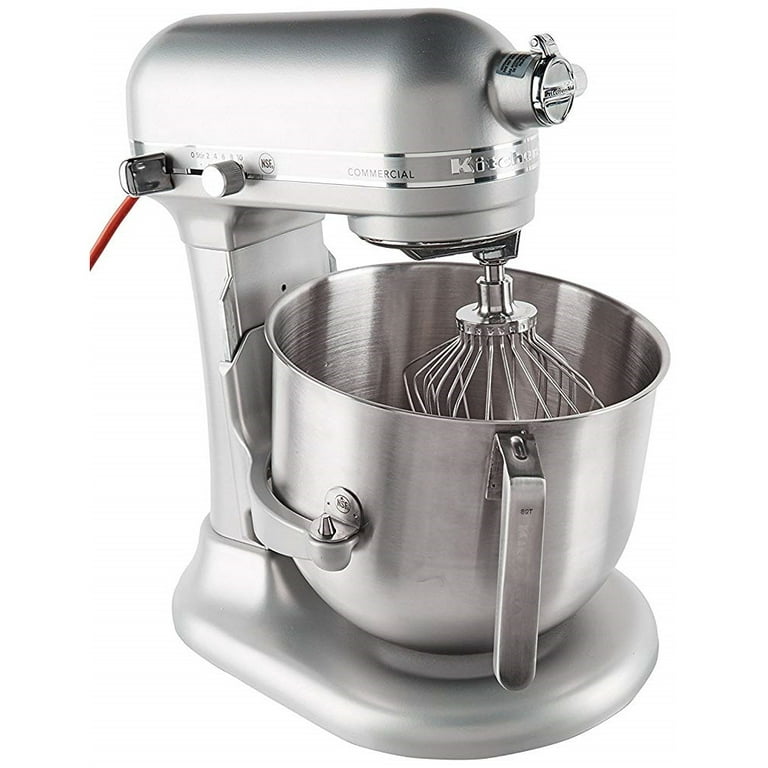WhizMax Commercial Dough Mixer, 8Qt Capacity, 450W Dual Rotating Dough  Kneading Machine with Stainless Steel Bowl, Safety Shield,110V for  Restaurant