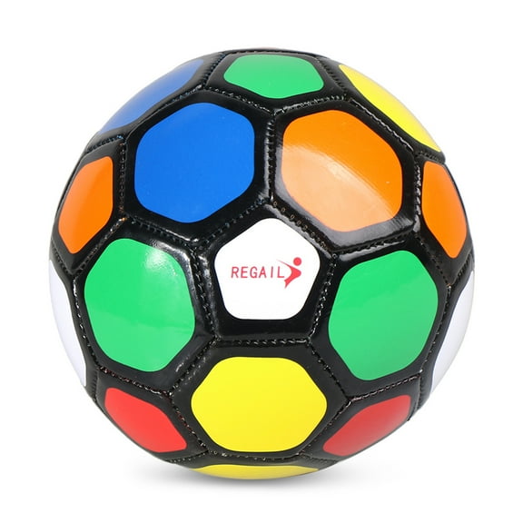 REGAIL Inflatable Size 2 Soccer Training Ball for Kids Children Students Gift
