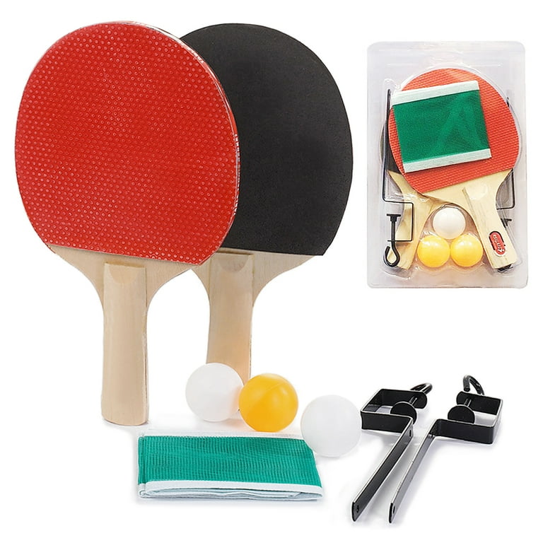 Ping Pong Table  Tennis Foldable Table, Paddles and Balls Set –  WarehousesChoice