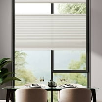REGAL ESTATE , 12BOTTLE , Cordless 1.5" Light Filtering Top Down Bottom Up Cellular Shades, 18"W x 36"H, Ivory, Blinds for Indoor Windows, Shades for Bedroom, Living room