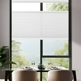 thumbnail image 1 of REGAL ESTATE , 12BOTTLE , Cordless 1.5" Light Filtering Top Down Bottom Up Cellular Shades, 40"W x 72"H, White, Blinds for Indoor Windows, Shades for Bedroom, Living room, 1 of 6