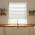 thumbnail image 1 of REGAL estate, Cordless 2" Faux Wood Blinds, 35"W x 72"H, White, 1 of 10