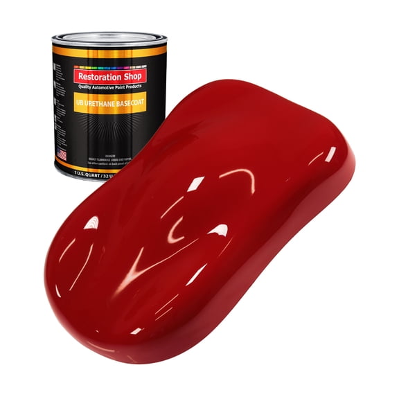 REGAL Red 1 Quart URETHANE BASECOAT Car Auto Body Paint