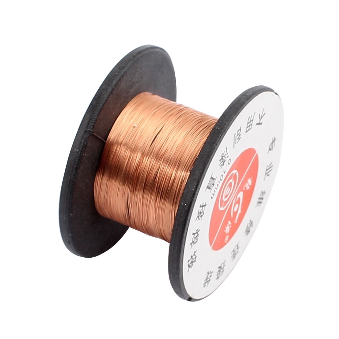 UNIQUE BARGAINS REGALWOVEN 0.1mm Diameter Copper Soldering Solder PPA Enamelled Repair Reel Wire 11.5m