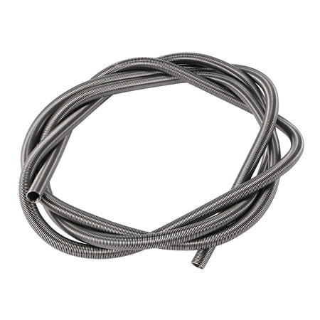 REGALWOVEN 1 Meter one Loop End Long Metal Gray Tension Spring 100cm x 0.5cm