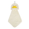 thumbnail image 1 of REGALWOVEN 1 Pack Animal Hanging Hand Towel, Soft Absorbent Quick Dry, Cute Decorative Towel for Kitchen, Bathroom Yellow Duck 15" x 8", 1 of 5