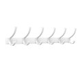 thumbnail image 1 of REGALWOVEN 1 Pack Coat Rack Wall Mount, Coat Hook, Hat Rack, Wall Hooks for Hanging for Entryway, Bedroom White 6 Hooks, 1 of 5