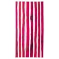 thumbnail image 1 of REGALWOVEN 1 Pack Striped Beach Towel, Sand Free Lightweight Travel Towel, Quick Dry and Absorbent Towel for Beach Pool Camping Rose Red 63" x 31", 1 of 7
