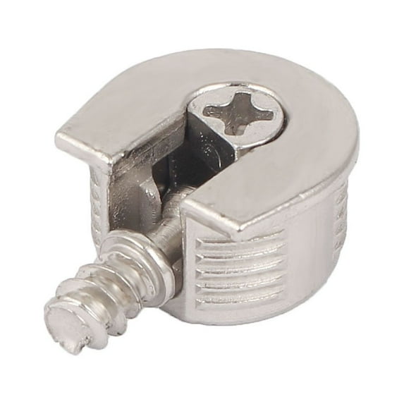 REGALWOVEN 1 Piece Alloy 20mm Thread Cam Lock Shelf Support Bracket Studs Pin 6mm, High-Gloss