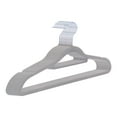 thumbnail image 1 of REGALWOVEN 10 Pcs Non-Slip Velvet Hangers, 360-Degree Durable Space Saving Clothes Hangers for Clothing, Closet, Pants, Coats, or Shirts Gray, 1 of 6