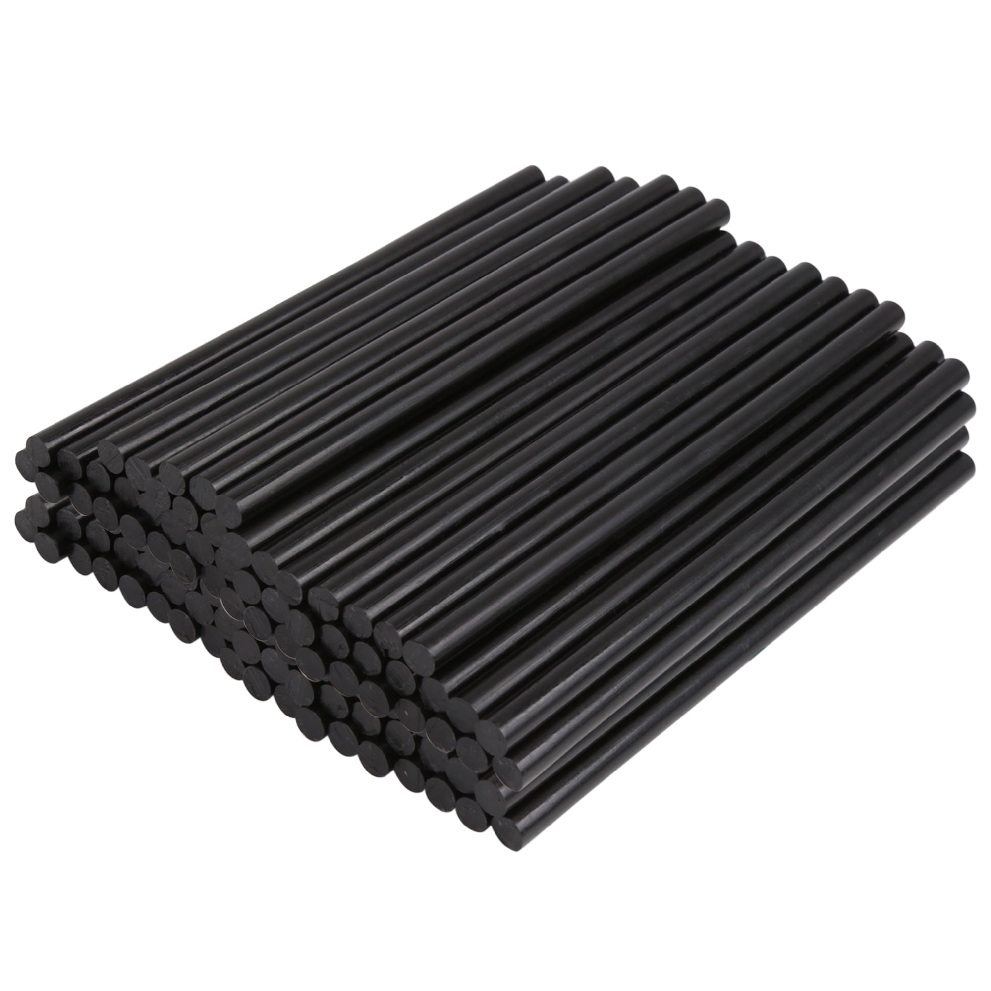 REGALWOVEN 100 Pcs Universal 7mm x 150mm Black Paintless Dent Repair Hot Melt Glue Sticks for Car