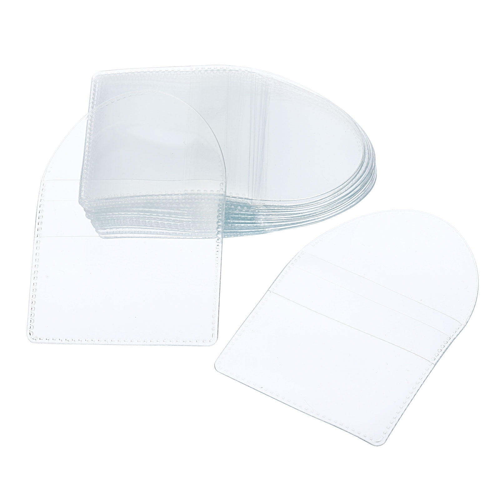 REGALWOVEN 100Pcs Coin Sleeves Holders, Pocket Coin Flip Single Coin Protector 2.2" x 2"