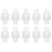 REGALWOVEN 10Pcs Non Return Check Valves, 5/8" Dia One Way Inline Hose Connector for Water Air Gas